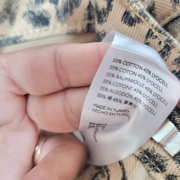 NWT Free People Printed Dogtown Cutoff Shorts sz24 - Picture 13 of 13